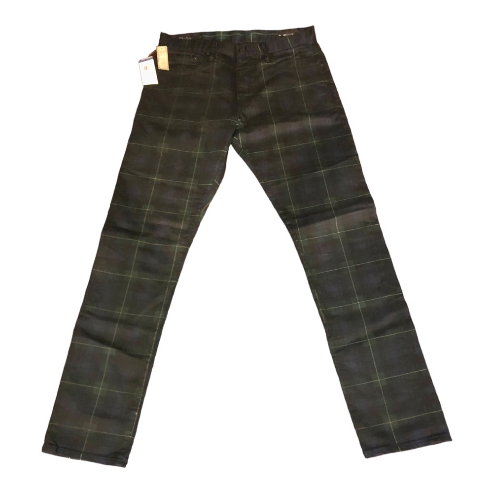Polo Ralph Lauren Plaid Sullivan Slim NWT